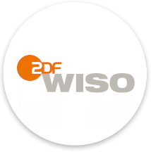 Das Logo von ZDF WISO in deren Sendung Frank Labisch zum Theme Arbeitsrecht und Überstunden befragt wurde.